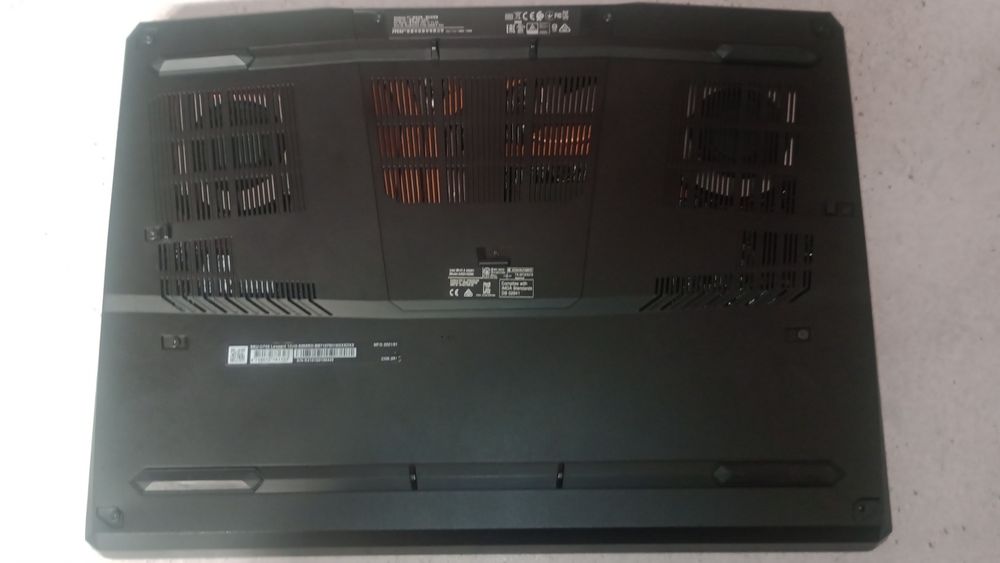 Laptop Gaming MSI GP66  Intel® Core™ i7 -10750h RTX 3070 130w