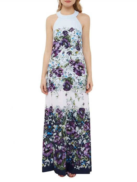 Rochie lunga floral print Ted Baker