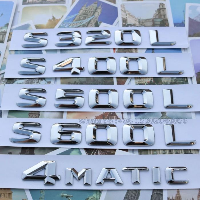 Емблема за багажник на мерцедес ML,S,E,C,R,CL,GL,class