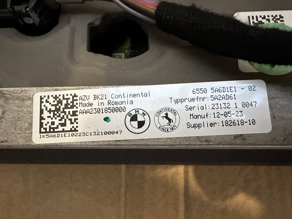 Navigatie / Unitate / Tableta BMW Seria 3 G20 G21, Seria 4 G22 G23 G26
