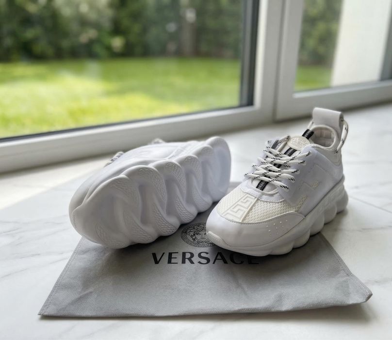 Adidasi Versace Alb - Adidasi Unisex