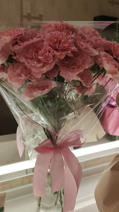 Разные свежие букеты