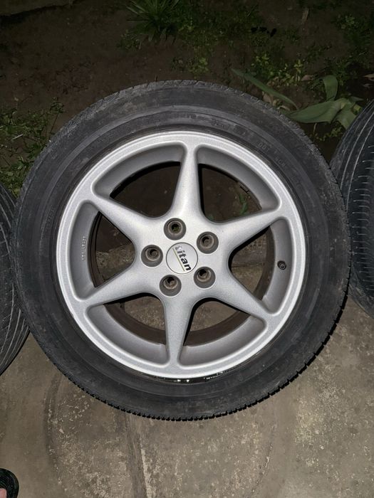 Vand 4 jante aliaj 16” 5x110 cu caucicuri pe ele si un set c. 17”