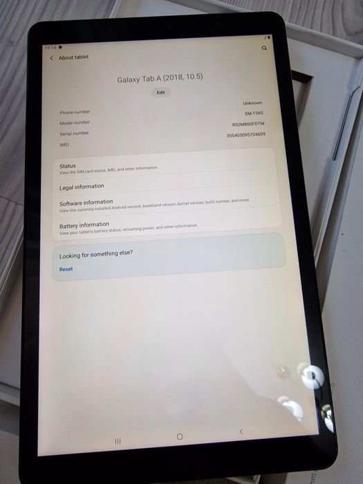 Samsung Galaxy Tab A 10.5 Sim