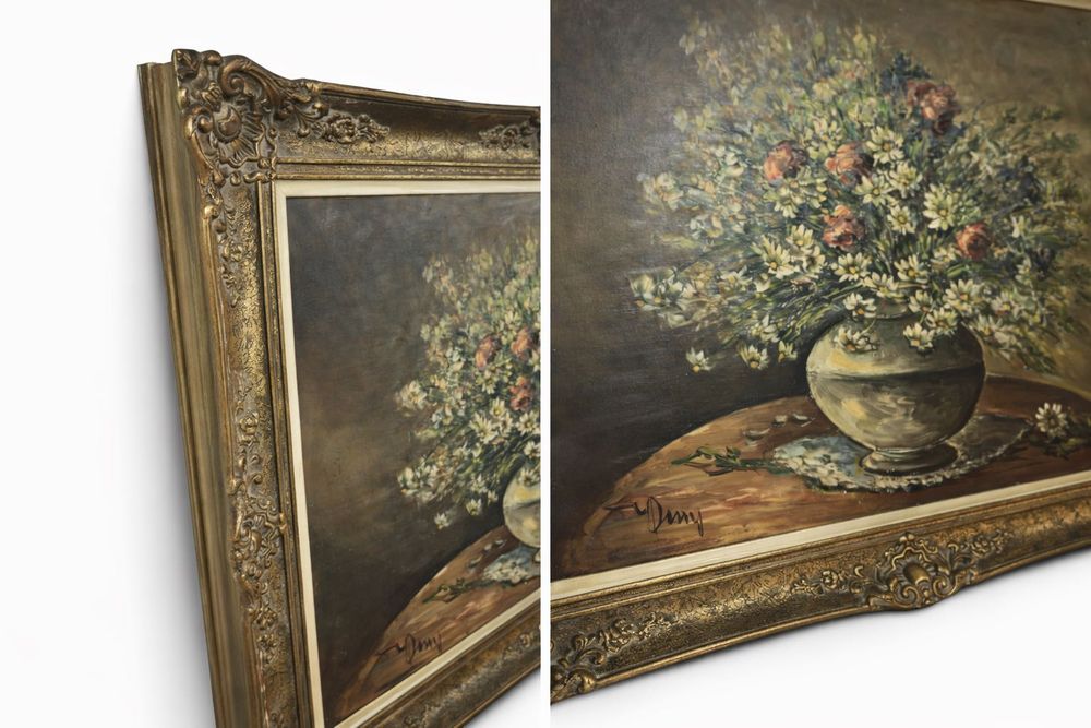 Голяма маслена картина на платно