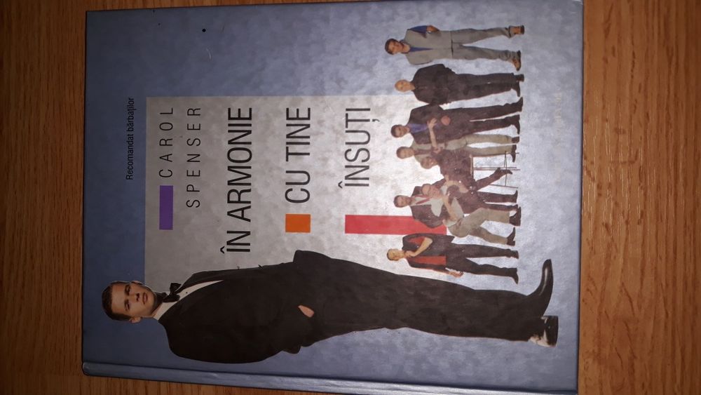 Carte "In armonie cu tine insuți".