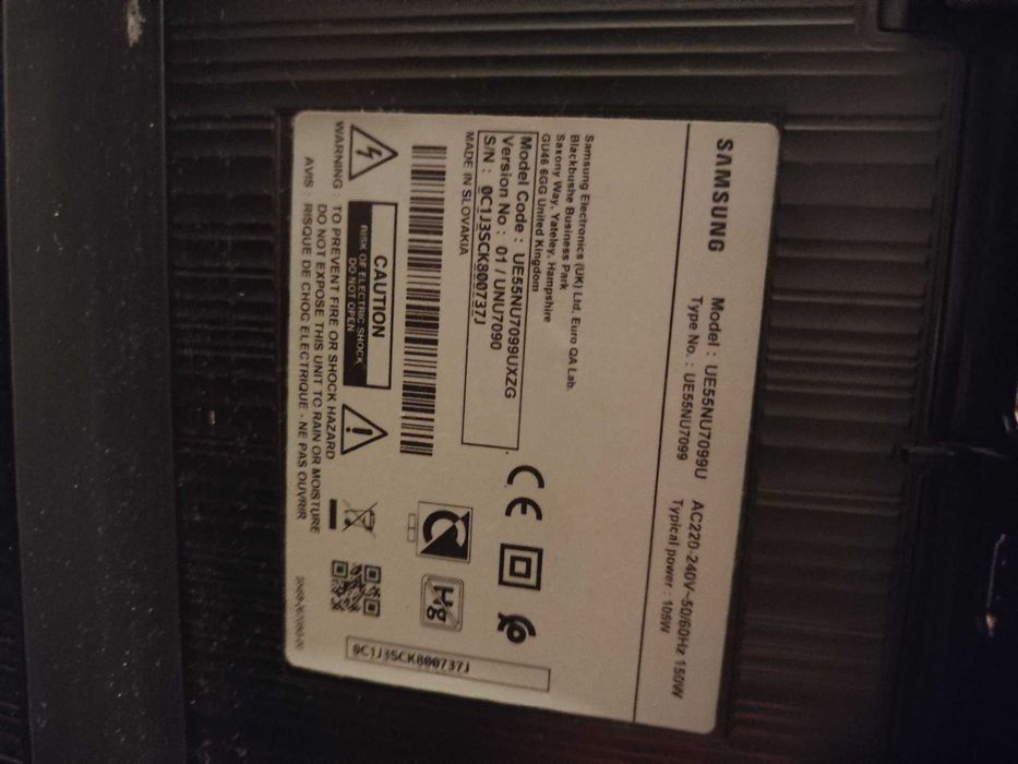 ТелевизорSamsung 55инча за части