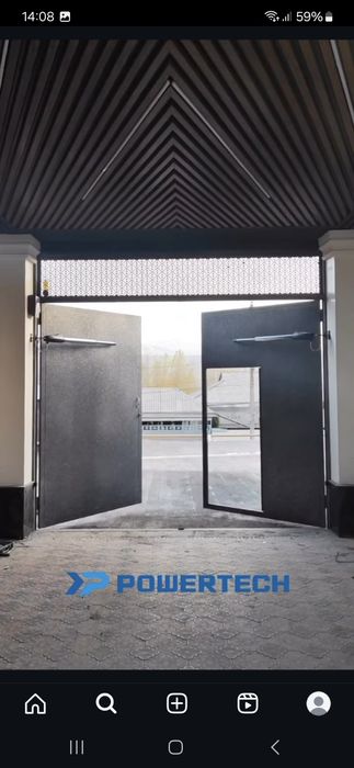 Установка автоматических ворот и дамофонов