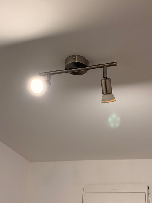 Осветителни тела спот Philips GU10 LED, silver