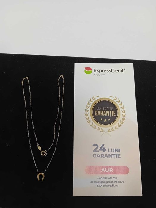 (Ag33) Lant Aur 14K/Garantie 2 Ani