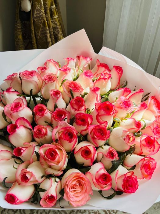 букет из 52роз..