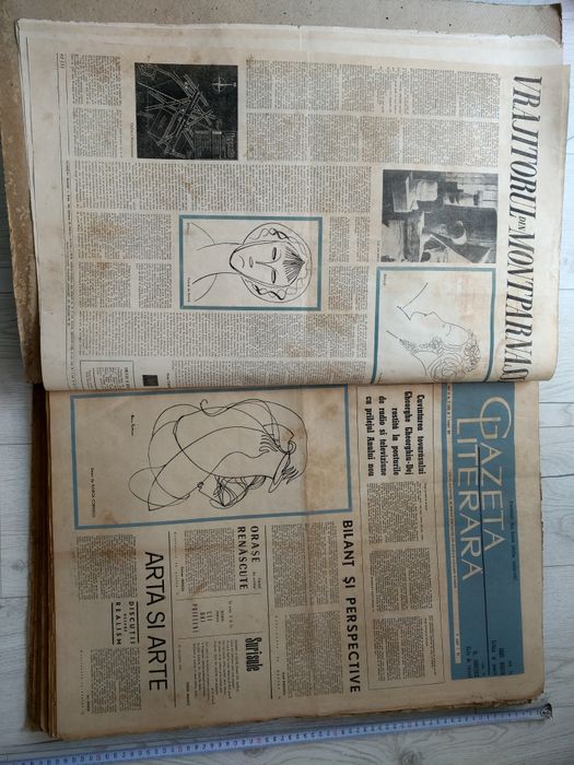 Ziare de colectie "Gazeta literara" anul 1965, 52 editii