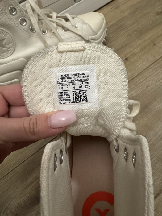 Дамски кецове Converse бели