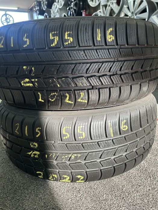 Гуми 215/55/16 2 бр Nexen 8 мм Дот 2022 /