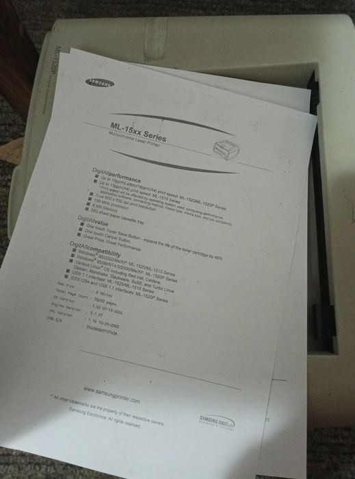 Продам принтер Samsung