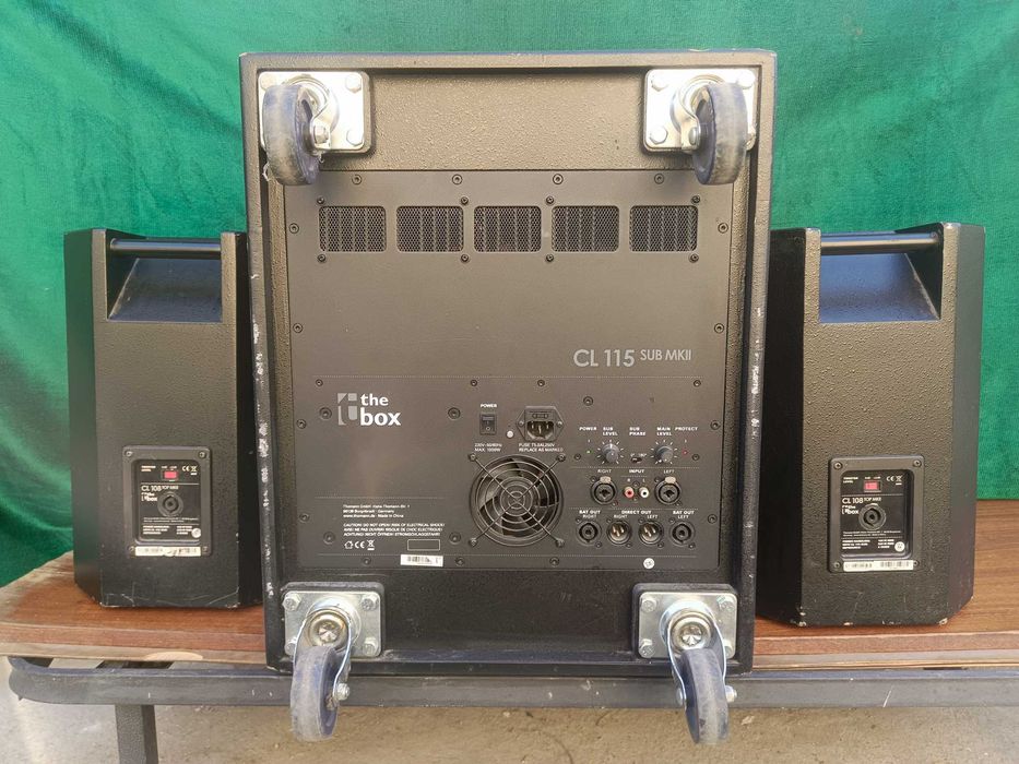 The boX Сабвуфер акт 15" и 2 шт пассивные сат