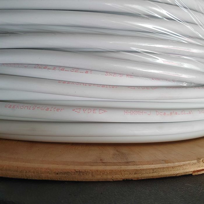 Vand cablu NHXMH-J masiv,3X2,5mm,5X2,5mm,cablu date cat.7 galben