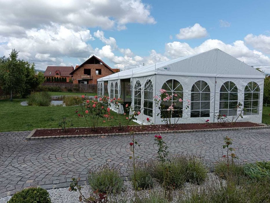 Cort eveniment cu structura din aluminiu, foarte rezistentă