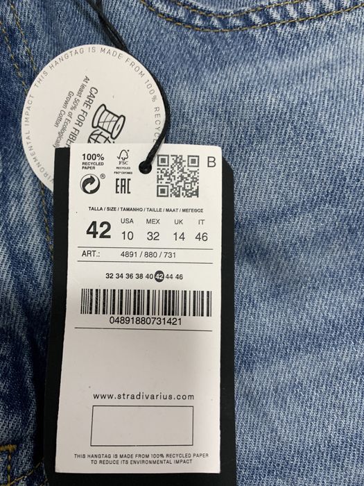Blugi dama Stradivarius marimea 42