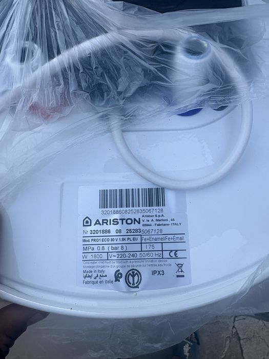 Boiler Ariston Pro Eco 80 Litri