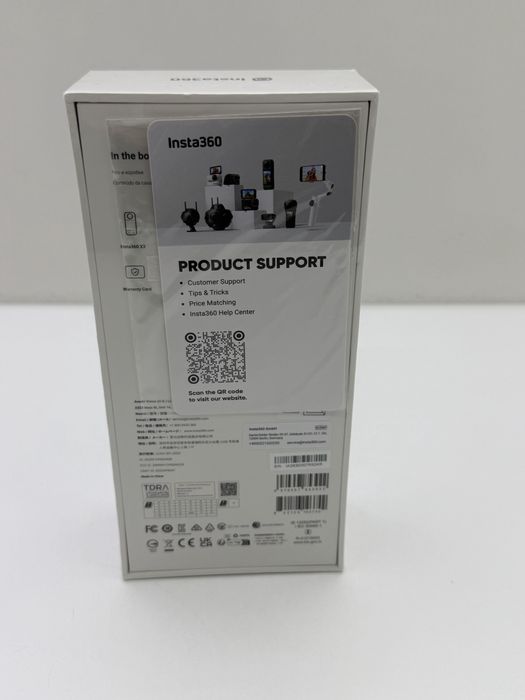 Camera Video de Acțiune Insta360 X3 5.7K Waterproof + Selfie Stick Noi