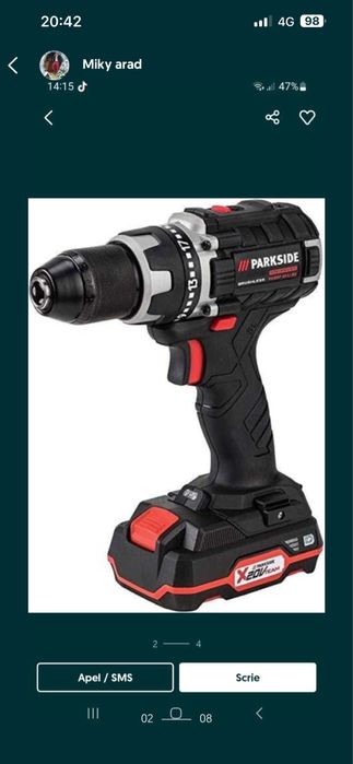 Autofiltante parkside 12v 20v