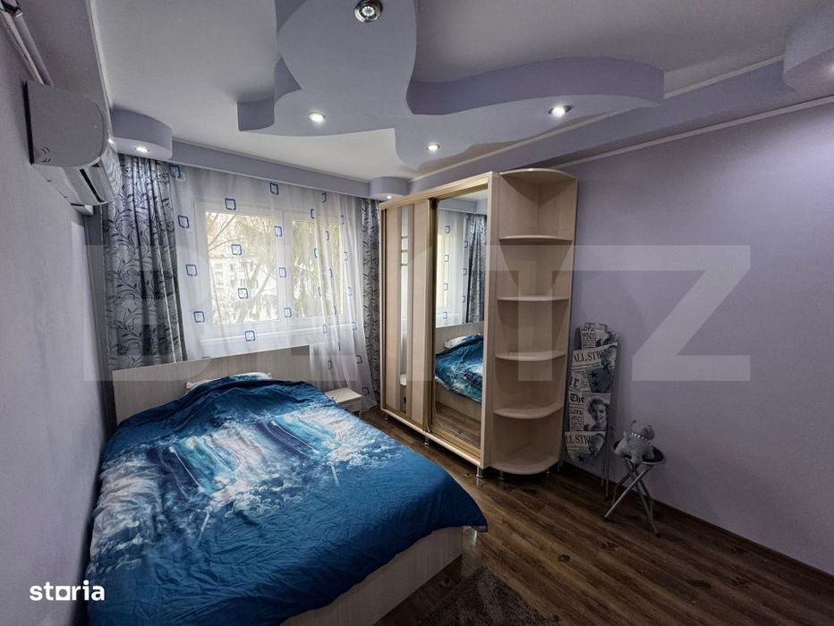 Apartament 2 camere, pet-friendly, semidecomandat, A.C., zona: Grigore