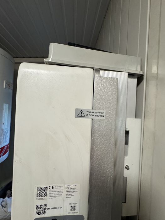 Хибриден инвертор Deye 6kw и батерия V-tac 10kw
