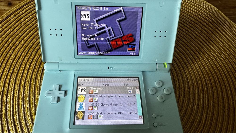Nintendo ds lite Turquoise