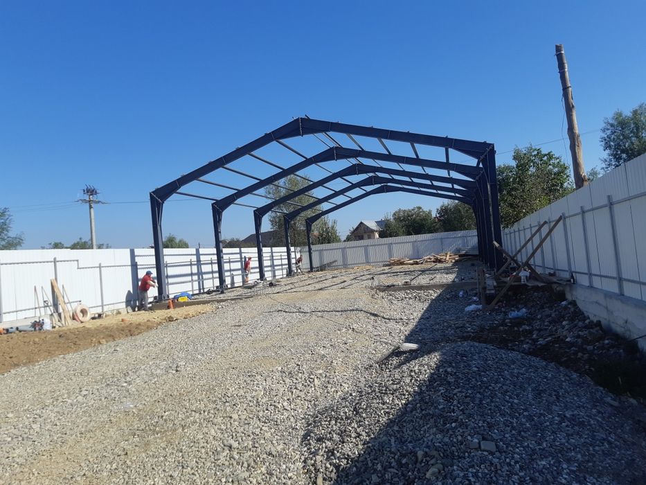 Vand hala de 14x30x6m Asigur transport si montaj oriunde in tar