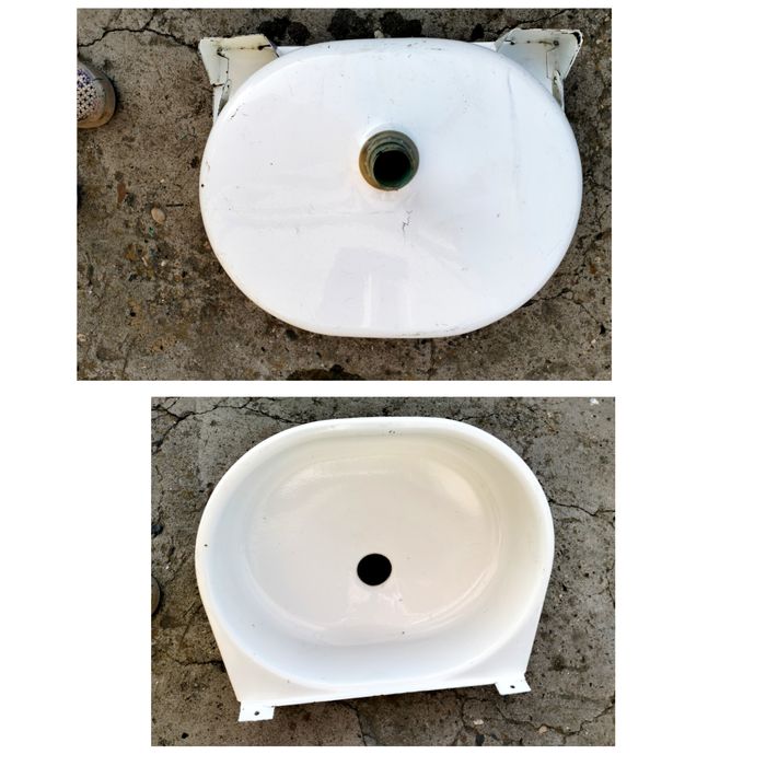 Эмалированная раковина