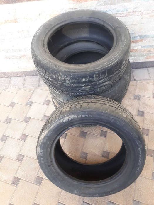 Продаю шины NEXEN (б/у), 4 штук, R15х55/195