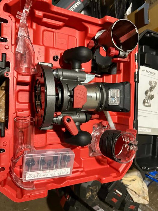 Акумулаторна фреза Parkside Performance - НОВА