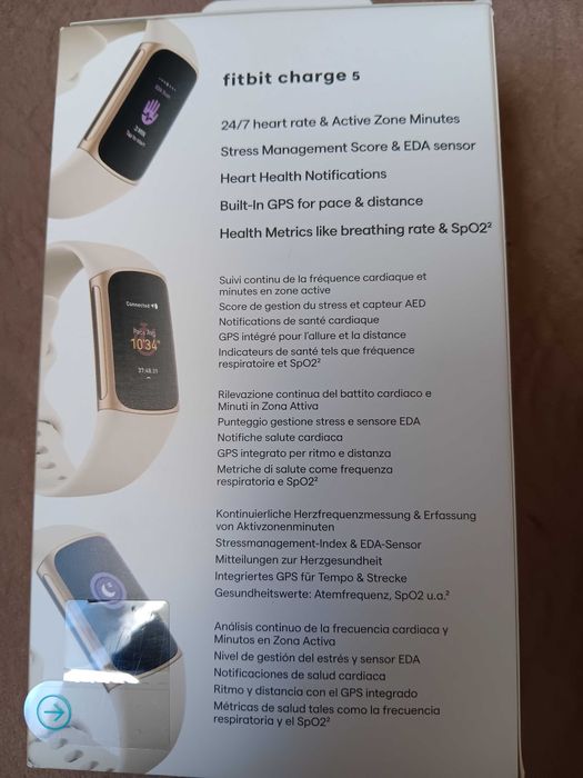 Фитнес гривна Fitbit Charge 5