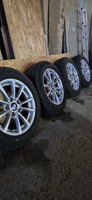 BMW ДЖАНТИ СЪС ЛЕТНИ ГУМИ 205/60/16 7J ET315x120 ЦО70 ДОТ 2619