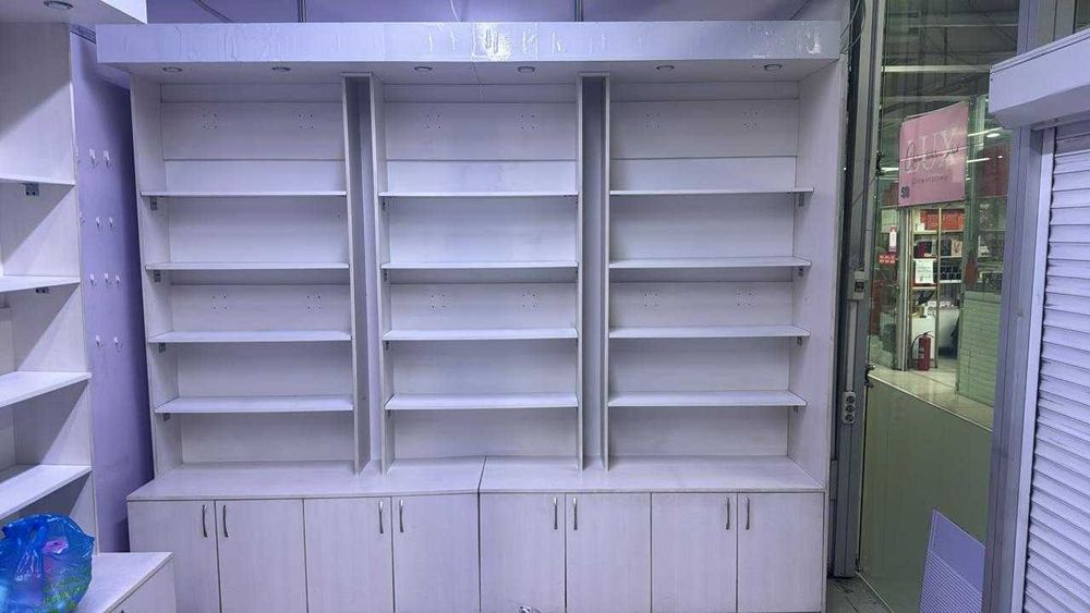 Полки шкаф для магазина