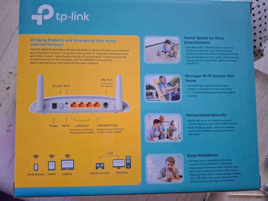 Модемы TP-Link ADSL