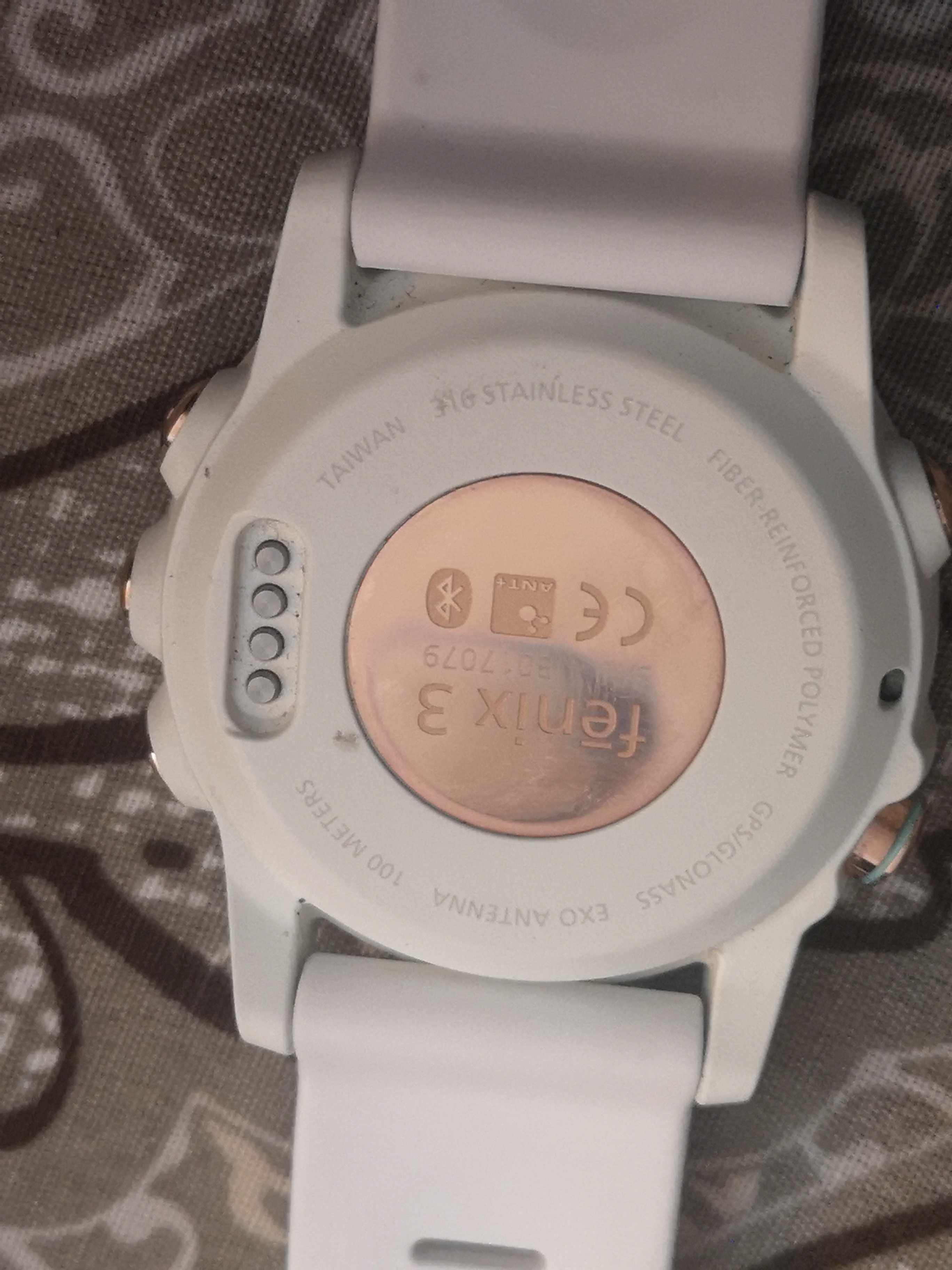 Garmin fenix 3 white and rose gold clearance