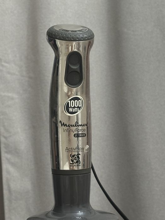 Мощный погружной блендер Moulinex Infiny Force Ultimate 1000W