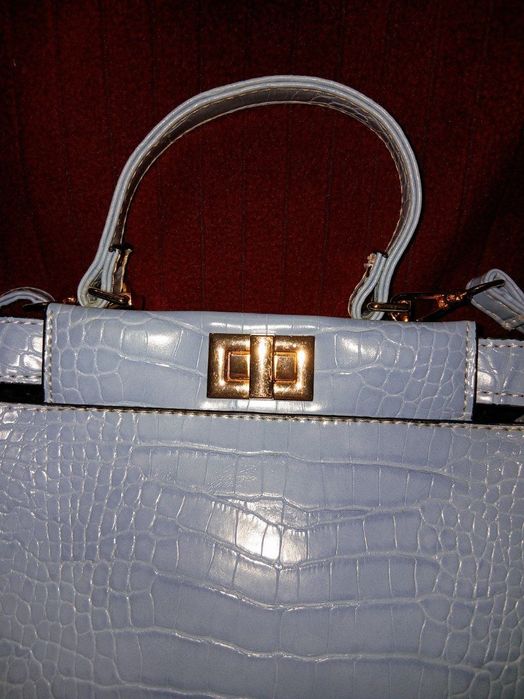 Из США, женская сумка с тиснением под крокодиловую кожу