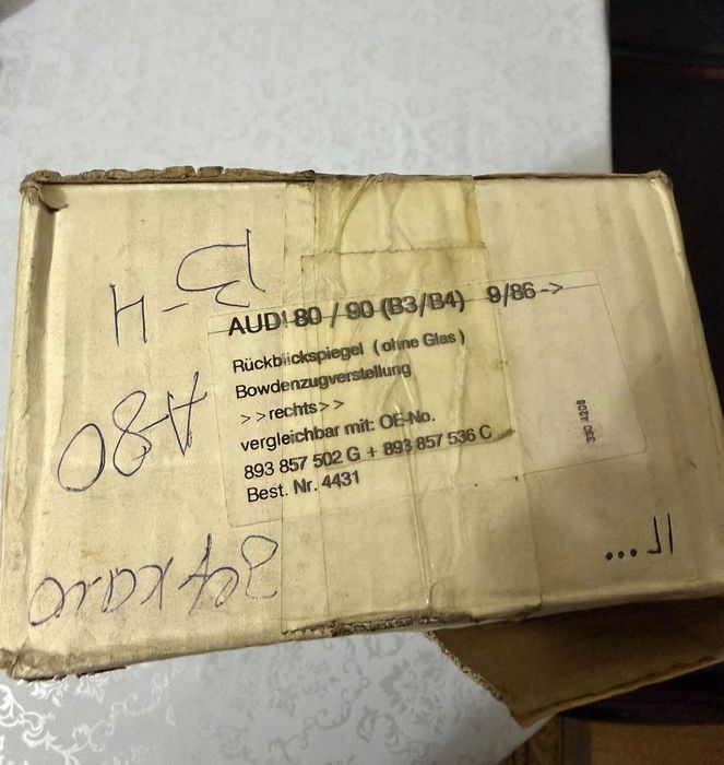 Правое зеркало Ауди 80 новое ОРИГИНАЛ