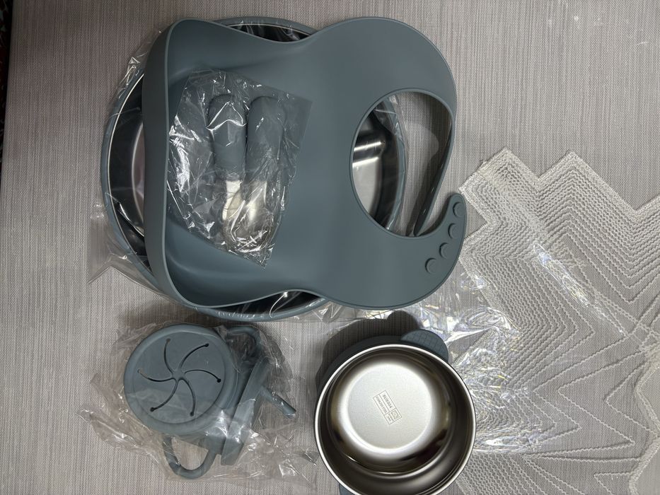 Нержавеющие тарелки для прикорма — BPA free