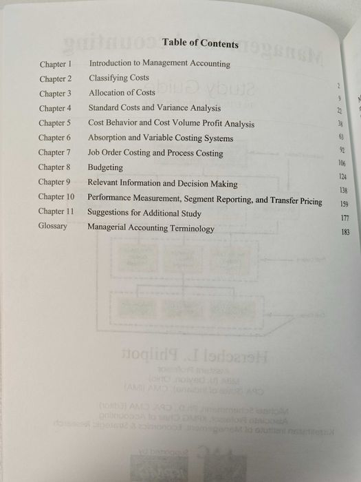 Management Accounting Herschel Philpott