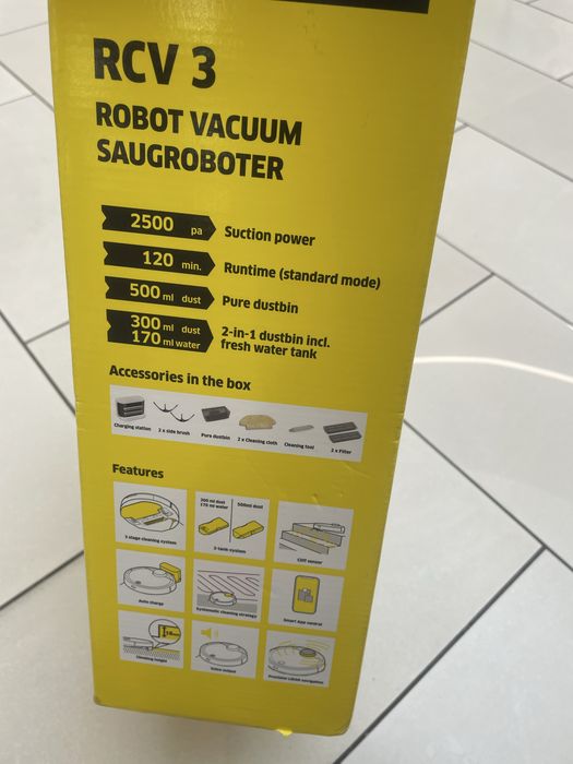 Aspirator robot RCV3 Karcher sigilat