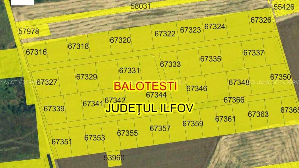 Balotesti Albinelor 4600mp oportunitate