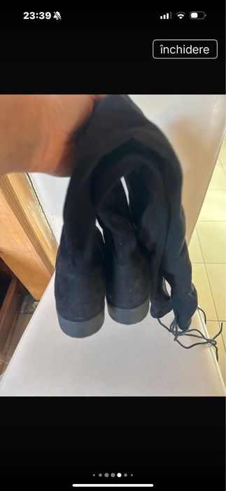 Cizme lungi, peste genunchi Kitten