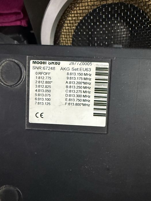 Радиомикрофоны AKG австрия