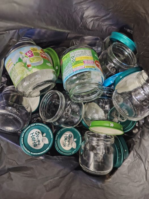 Баночки из под детского пюре