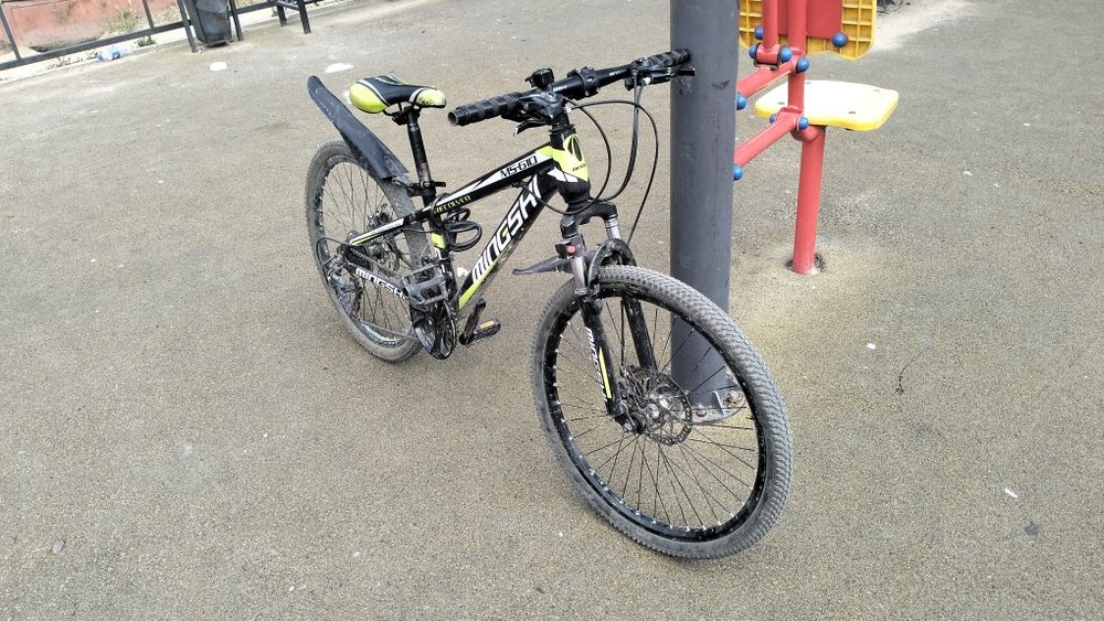 Скоростной велосипед размер колес 24