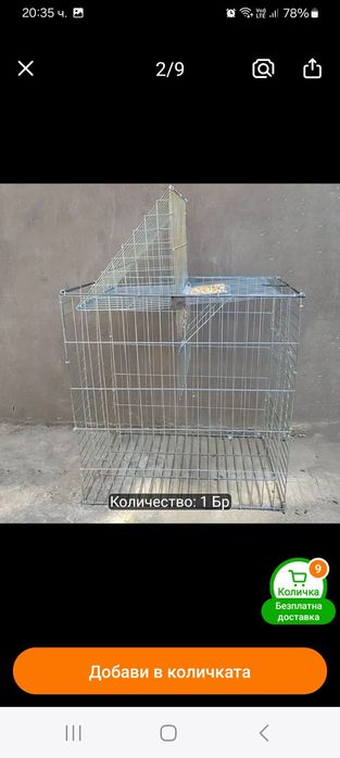 Капан за птици, гълъби